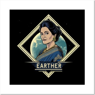 Earther Politician - Sci-Fi Posters and Art